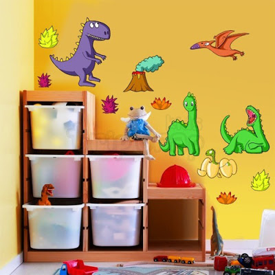 Decoraciones y mas: Una Habitación Decorada con Dinosaurios en el 2013