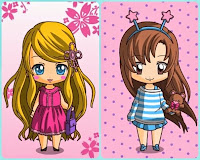 Chibi Nicole y Nadine ^o^