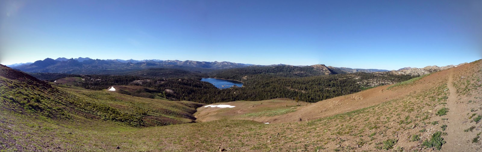 View from the trail