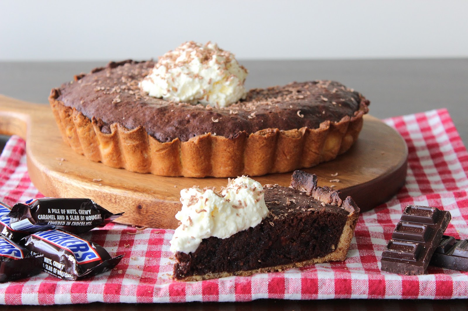 PicNic Snickers Brownie Pie