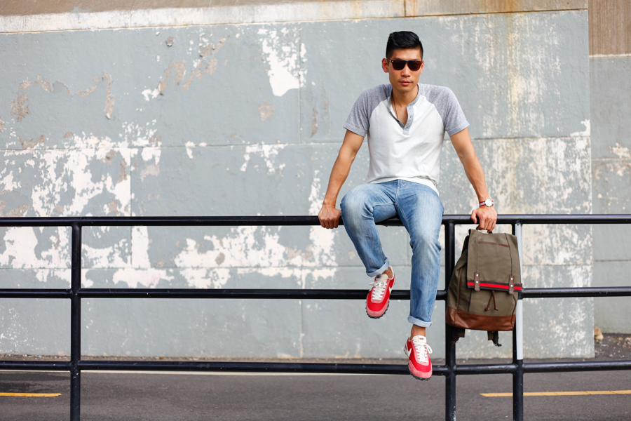 Levitate Style x JcPenney Collaboration | Summer Style Looks with Levi's, Fossil Backpack