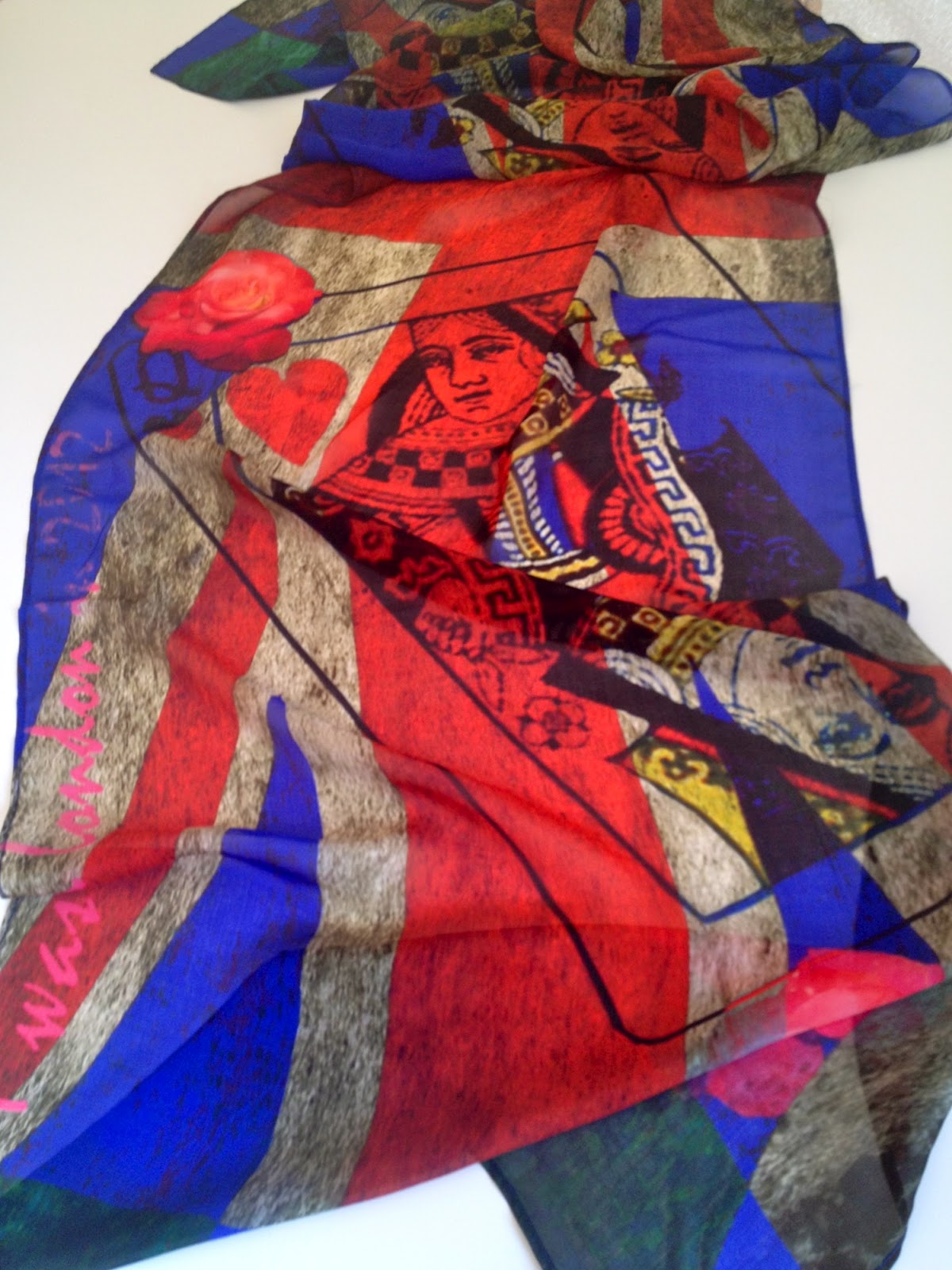 orvana Just received our Special London Olympics Silk Scarf.