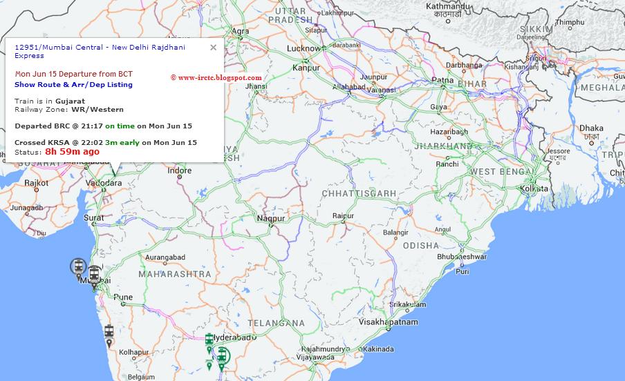Live Multi Train Tracker Online With Map
