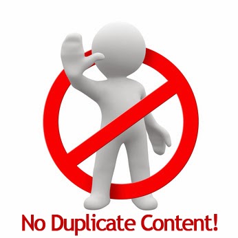 No duplicate content