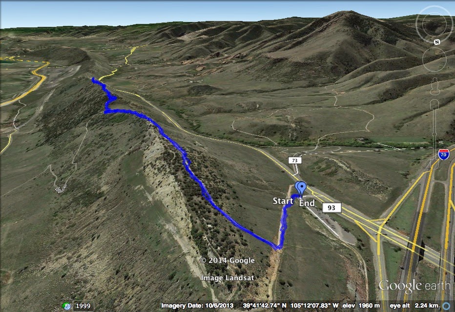 Go Hike Colorado Dakota Ridge Hogback, MatthewsWinters Park