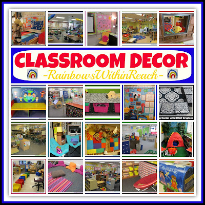 Classroom Decor: The "CUTE" Conversation (RoundUP at RainbowsWithinReach)