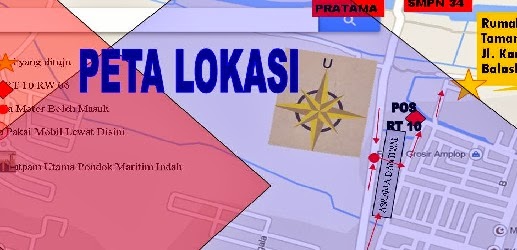 Peta Lokasi eRThibi