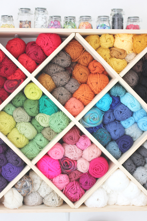 IHeart Organizing Reader Space Yarn Storage System