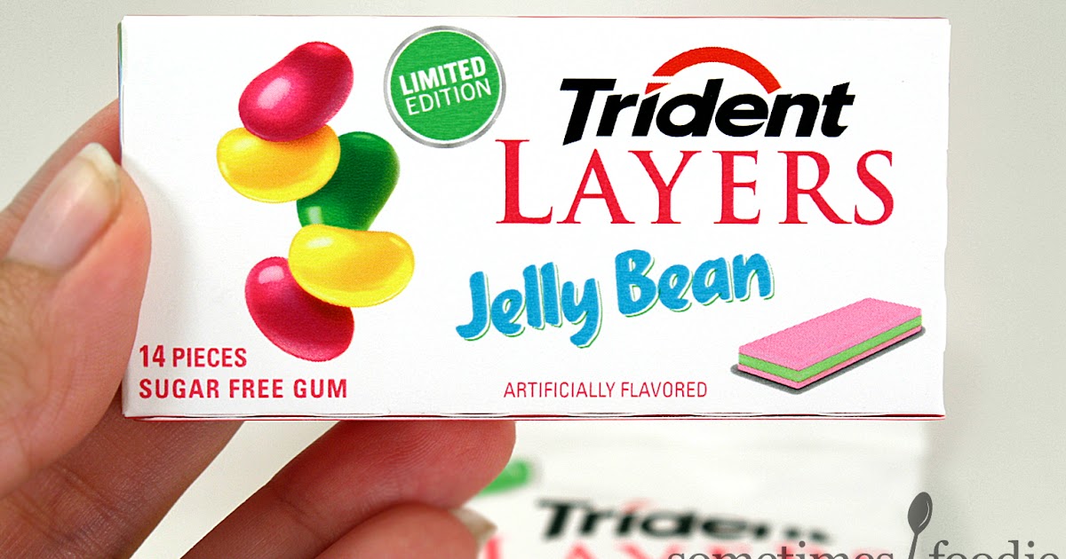 Sometimes Foodie Trident Layers Jelly Bean Gum Shop Rite Berlin, NJ