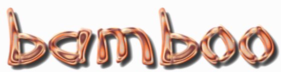 Bamboo Text