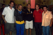 Eu, Sandro, Barbosa, Ruy e Chiquinho