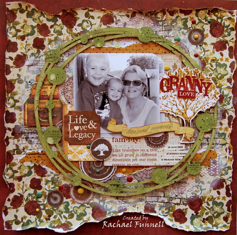 A window to my scrapping world The Scrapbook Store Simple Stories Legacy