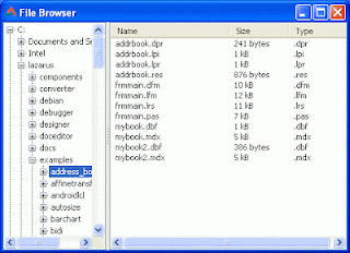 File browser made with Lazarus in 2 Minutes!