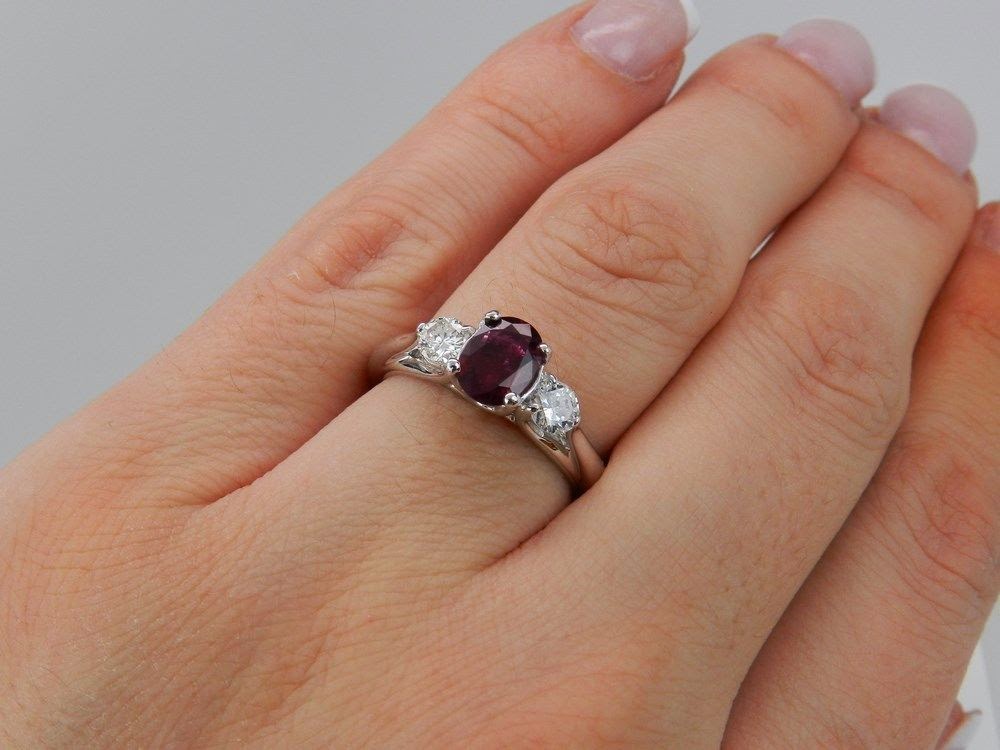 Nice Appearance of Ruby Engagement Rings Home Design, Interior Design
