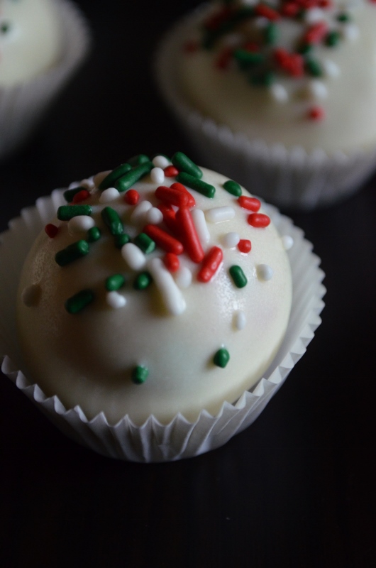 For the Love of Dessert Peppermint Cake Balls