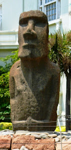 Moai del Ahu, One Makaihi, Rapa Nui