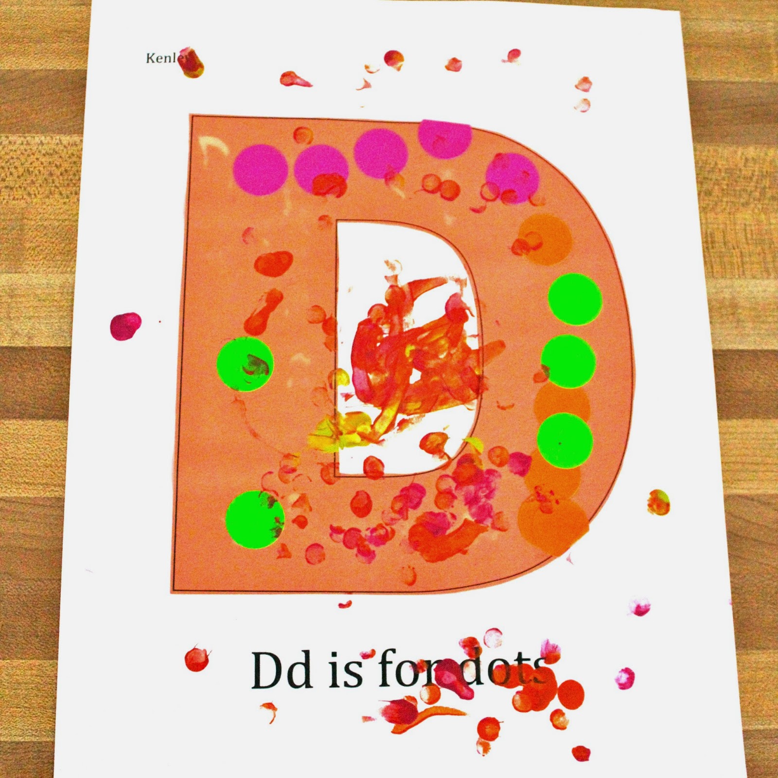 Schoolhouse Ronk: Preschool ABC Crafts