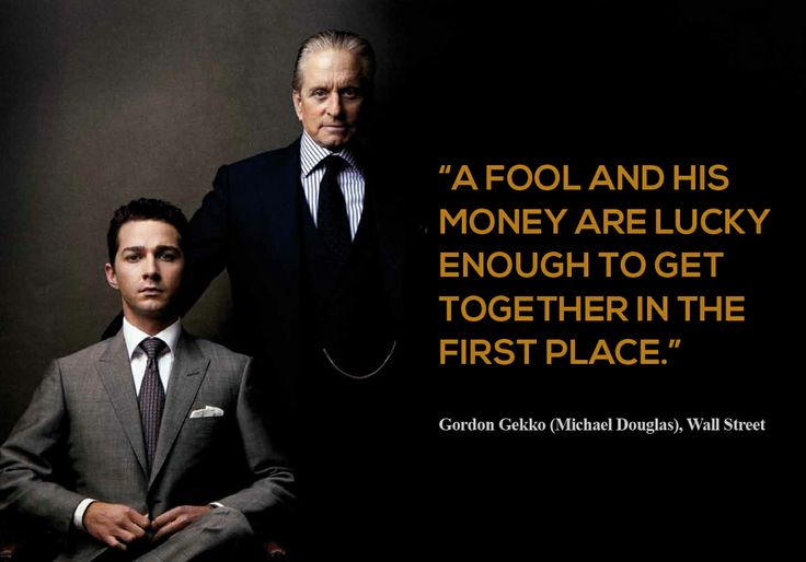 Bootstrap Business: 8 Great Gordon Gekko Wall Street Quotes