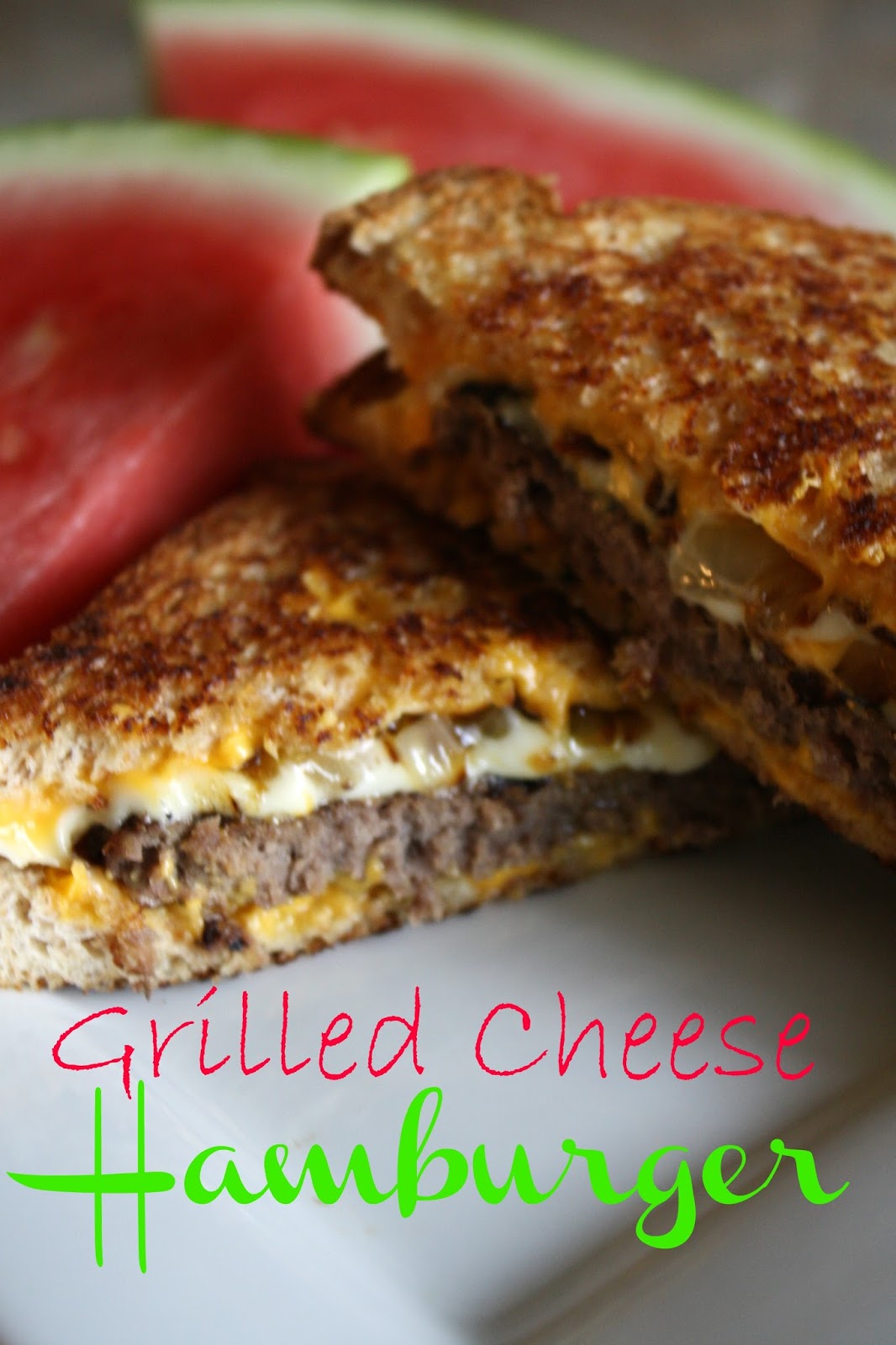 Sara's Home Life Grilled Cheese Hamburger