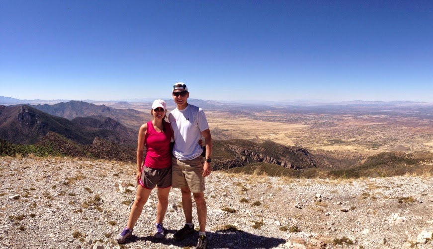 Hiking Carr Peak in Sierra Vista, Arizona