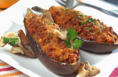 Berenjenas Rellenas De Carne
