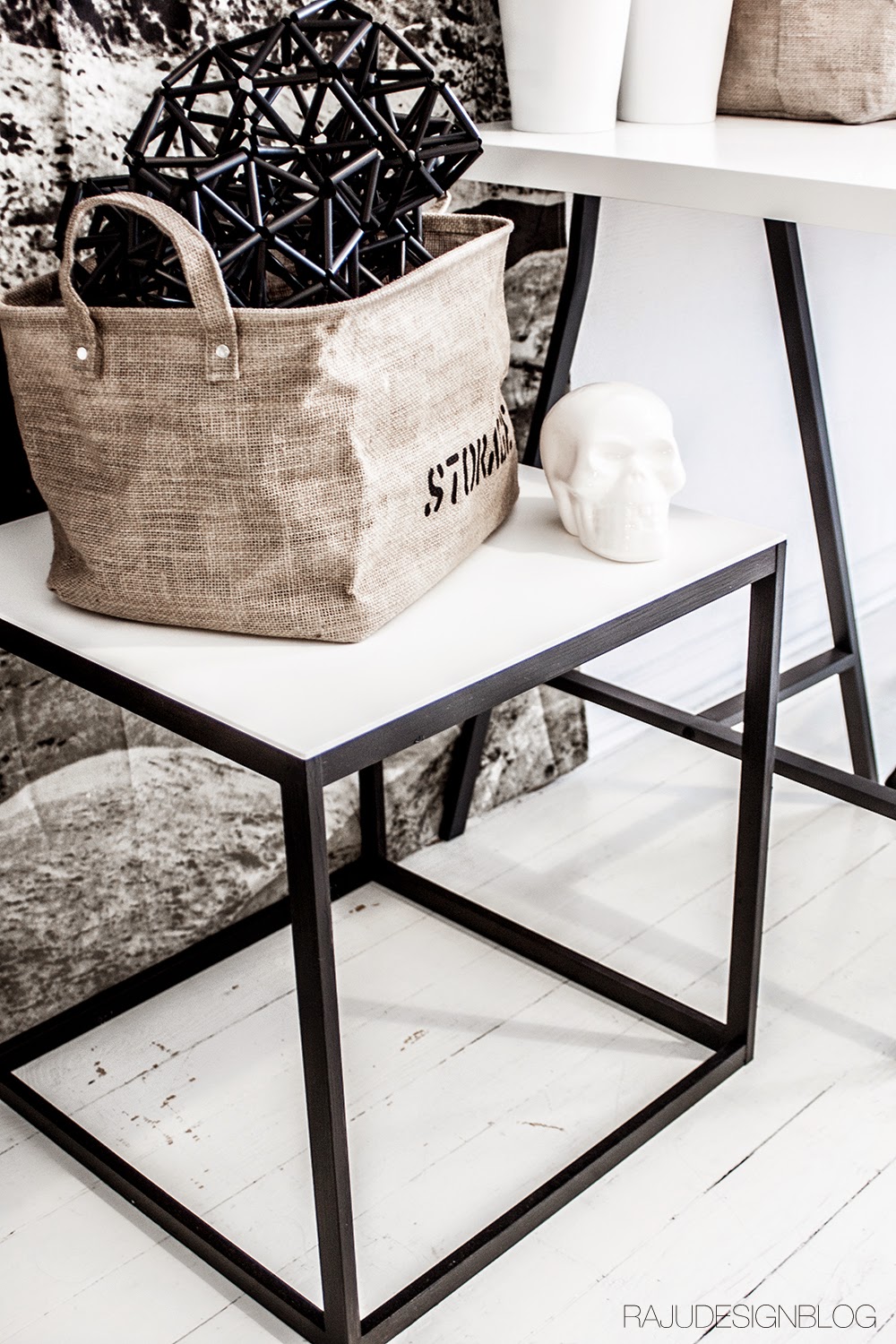 RAJU Design blog Ikea hacks side table makeover