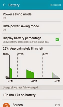 Extend Battery Life on Samsung Galaxy S6 S6 Edge