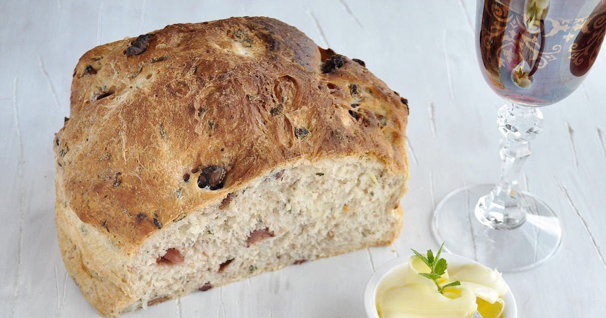 My Kitchen Treasures Cyprian Bread with Olives and Corriander