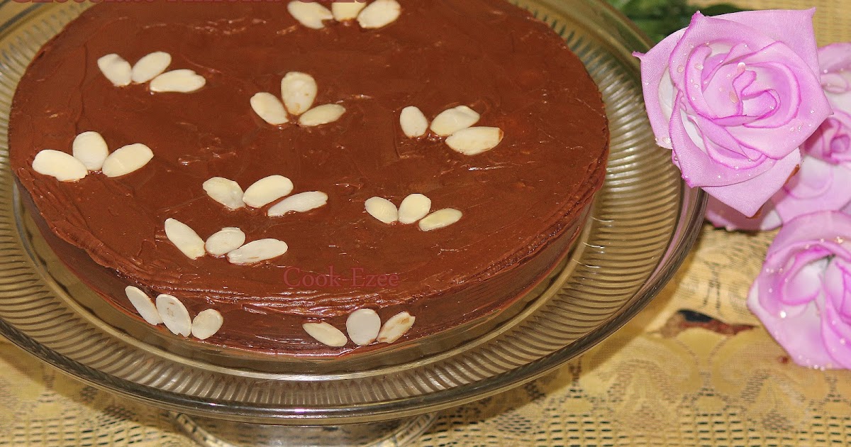 COOKEZEE Reine de Saba avec Glaçage au Chocolat Chocolate Almond