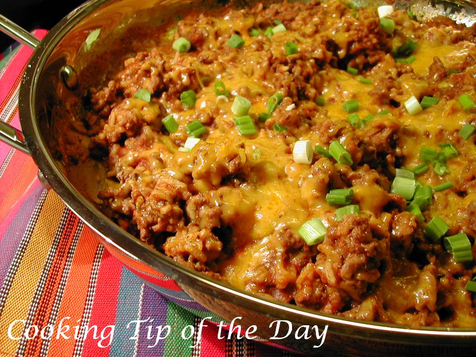 Cooking Tip of the Day Beef Enchilada Skillet