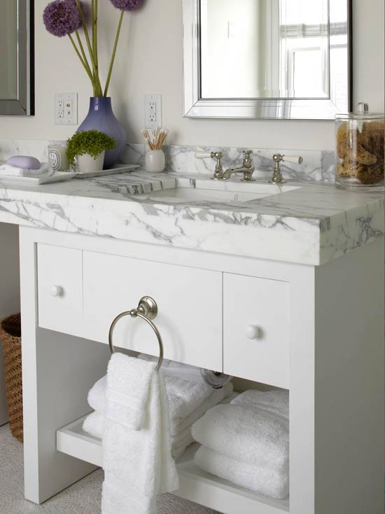 Open Vanity Bath Storage home appliance
