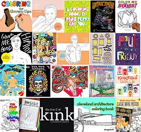 Coolest Coloring Books For Adults