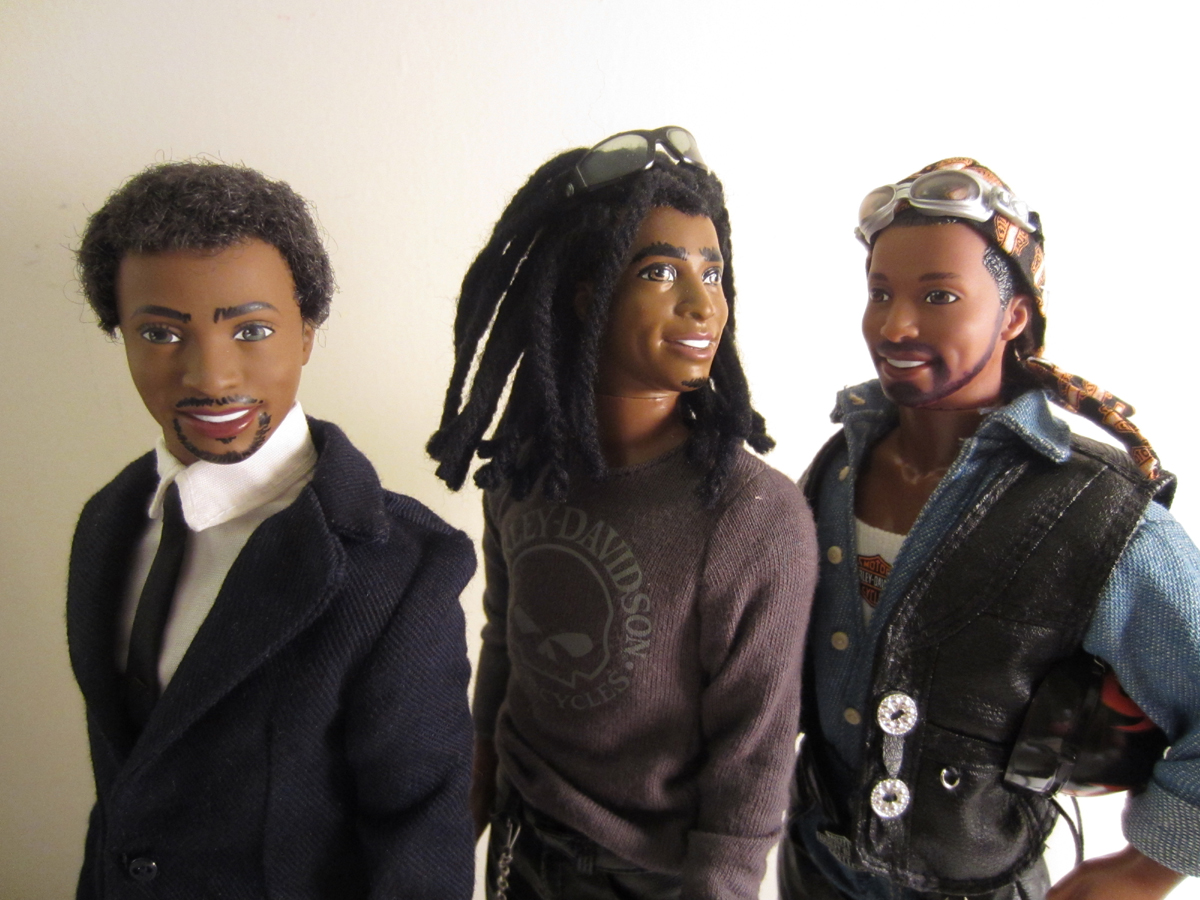 ken doll with dreads