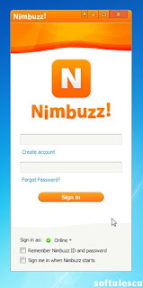 Nimbuzz Messenger - logare