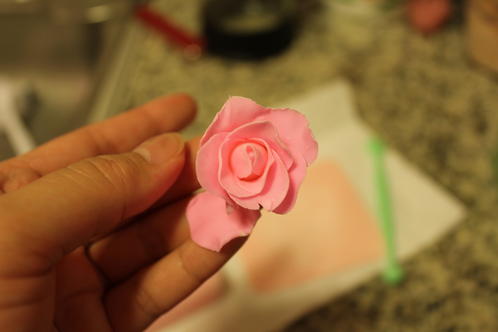Fondant Roses Tutorial Gwen's Kitchen Creations