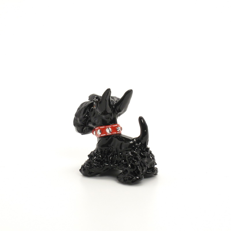 SCOTTISH TERRIER GIFTS Scottish Terrier Polymer Clay Keyring 00006