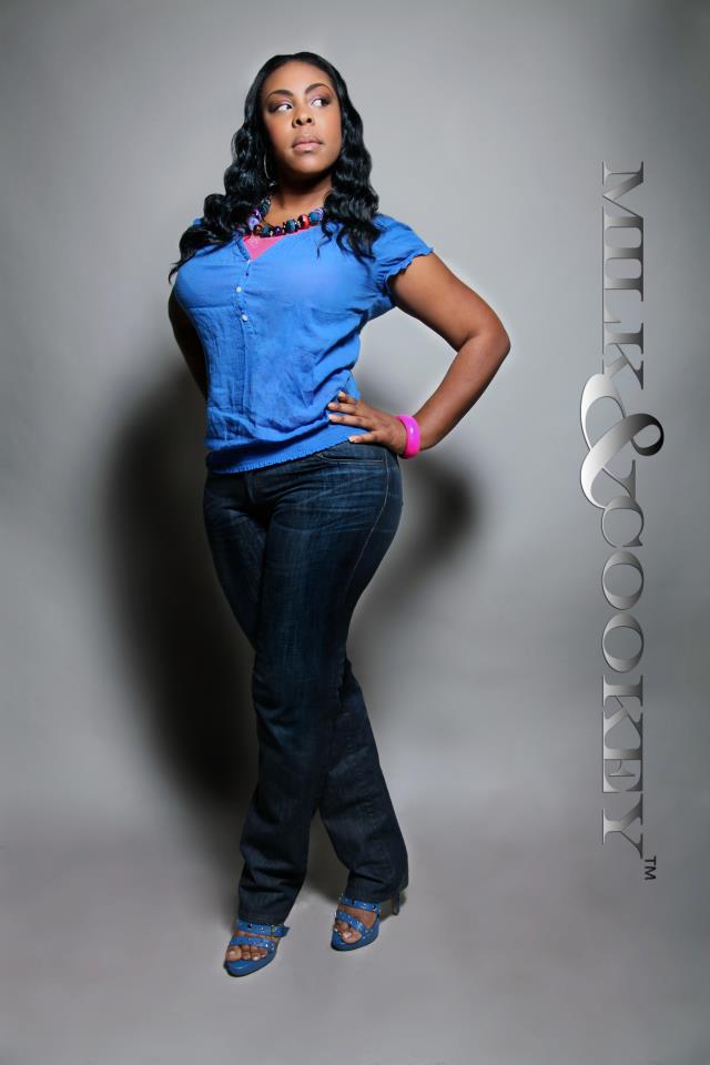 NEW PLUS SIZE DENIM LINE MILK & COOKEY JEANS Stylish Curves
