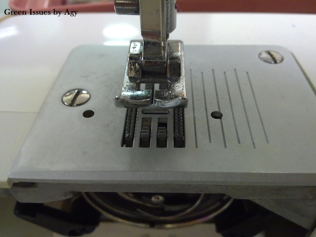 My sewing machine jammed! Green Issues by Agy