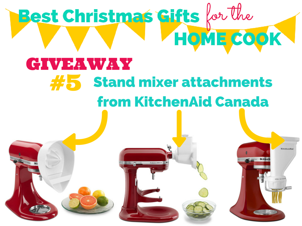 Best Christmas Gifts GIVEAWAY KitchenAid attachments