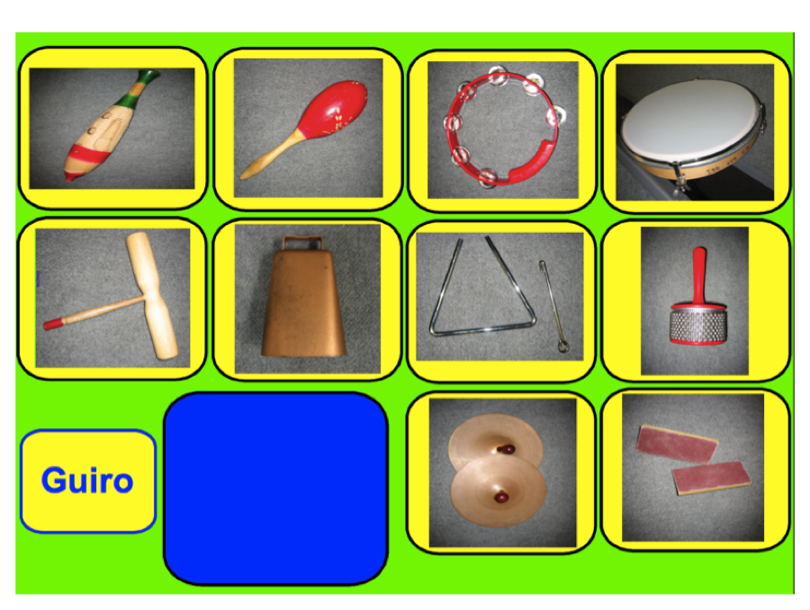 Mrs. Friant Technology in Music Classroom Instrument Identification