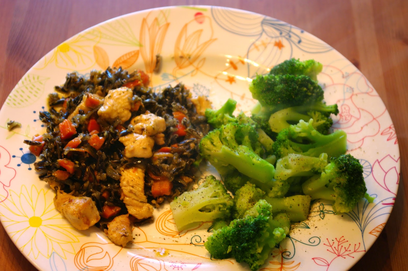 Kim Rosemary Chicken with Wild Rice