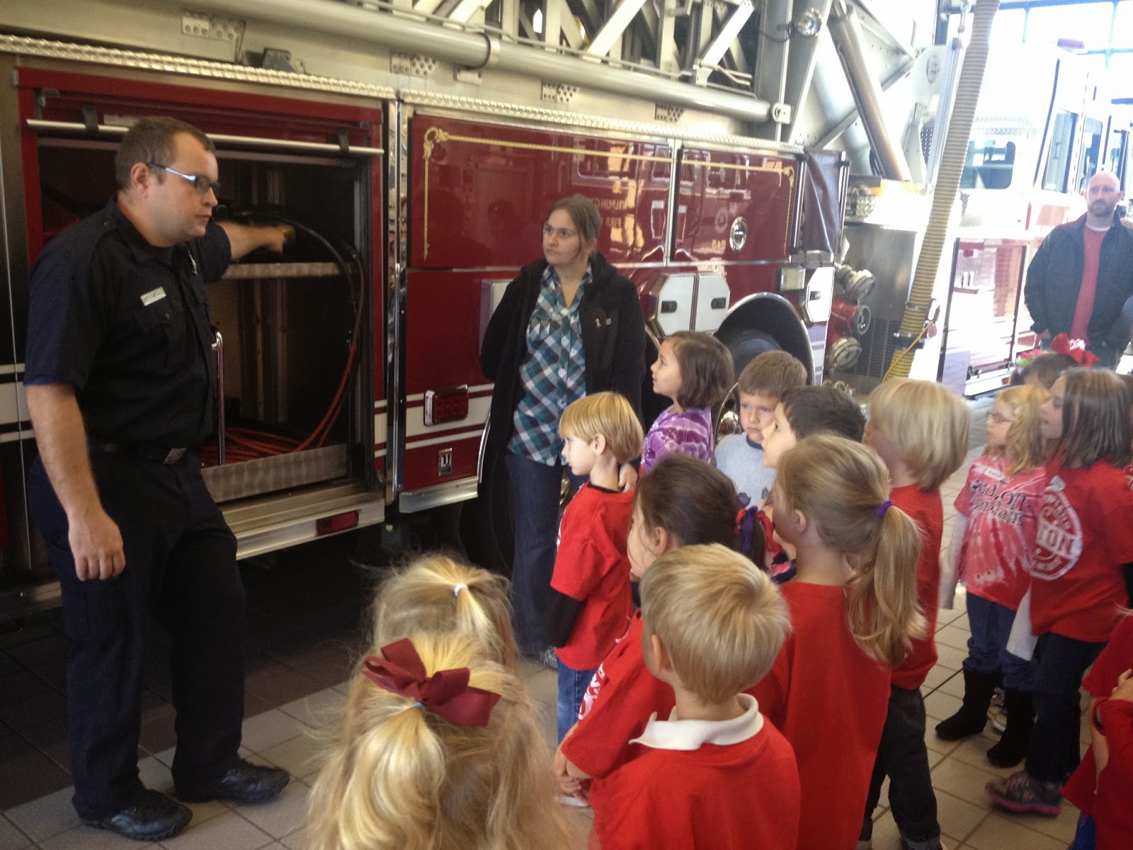Ms. Crowley's Class Fire Station Field Trip