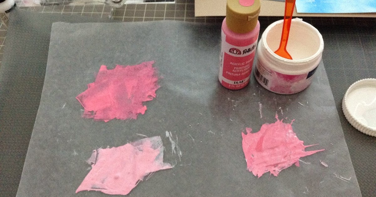 Mandy Reedyk Happy Scrappin' DTM Challenge Using Acrylic Paints on