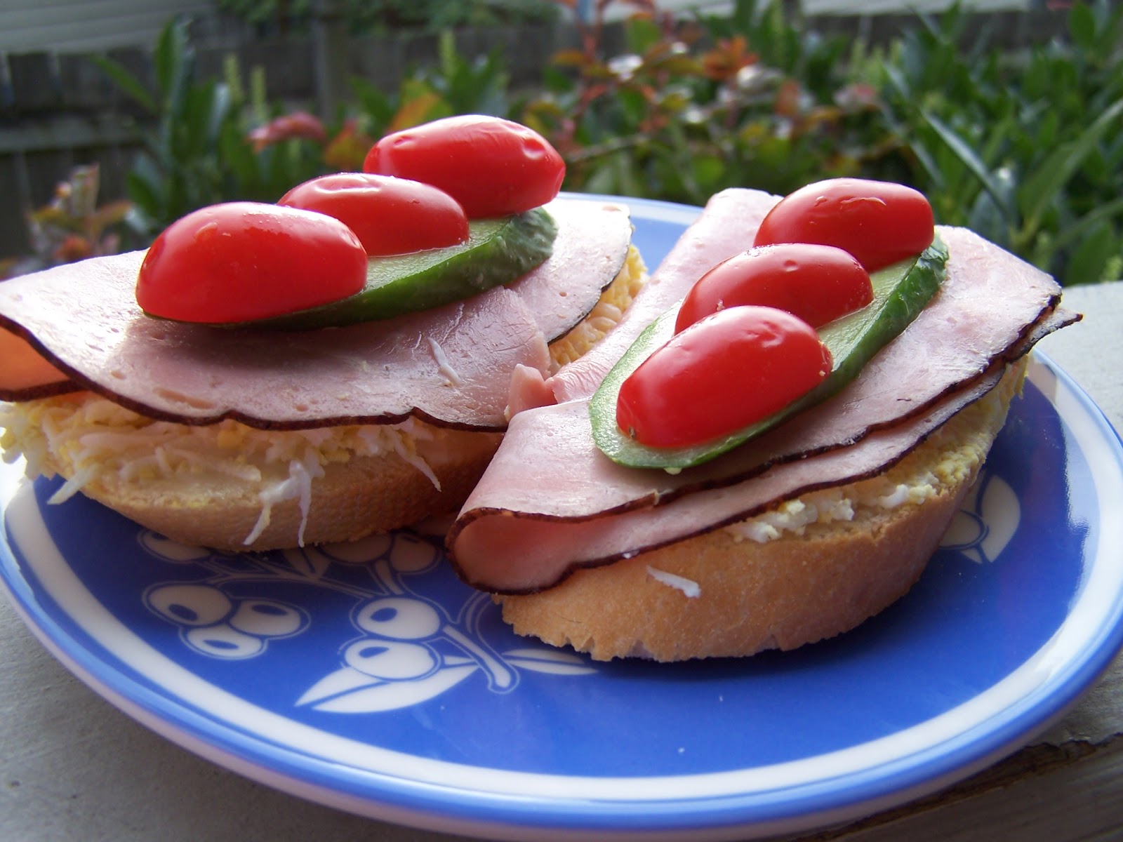 Lea's Cooking Black Forest Ham Sandwich