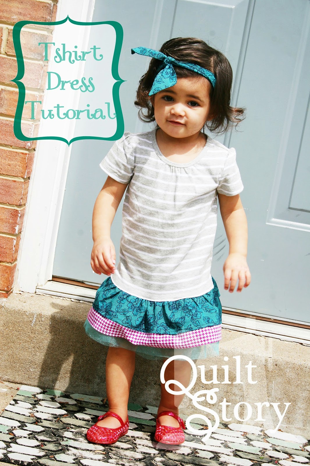 Quilt Story Tshirt Dress Tutorial!