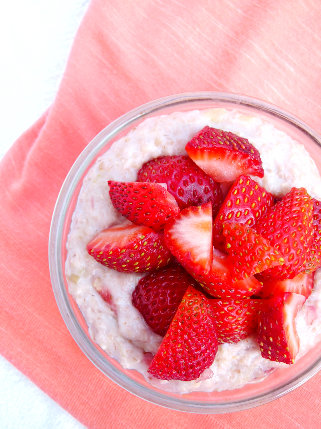 The Oatmeal Artist Strawberry Rhubarb Oatmeal