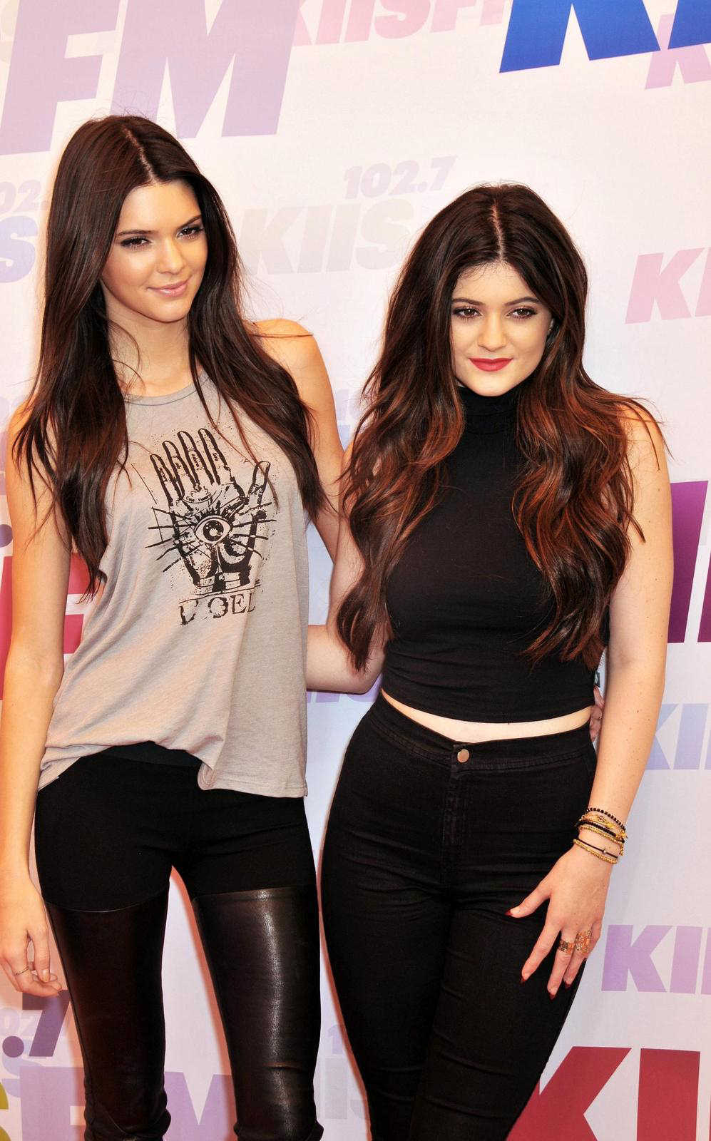 Kendall and Kylie Jenner at 102.7 KIIS FM Wango Tango in Carson event