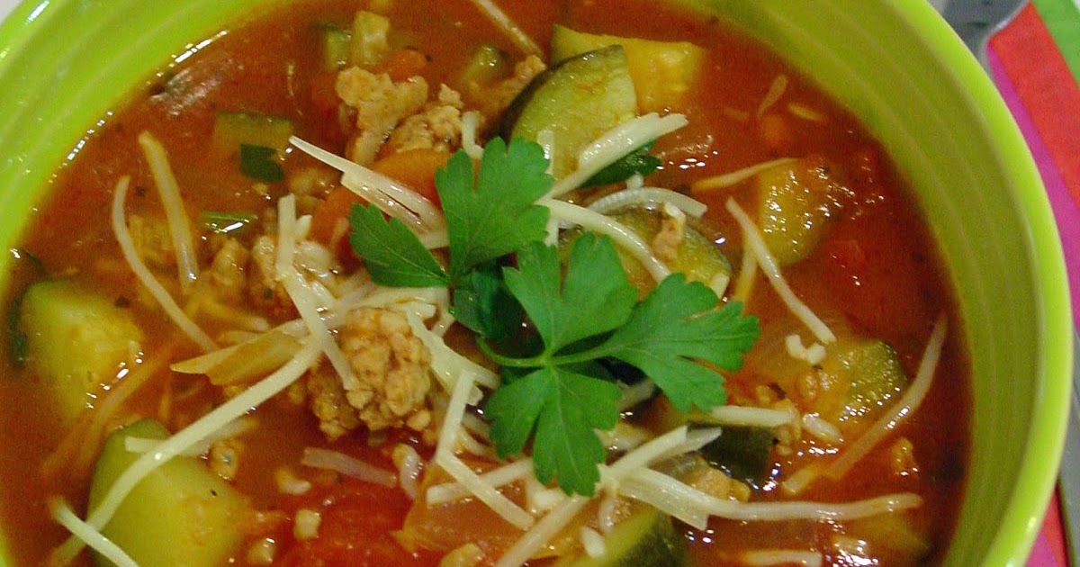 Soup Spice Everything Nice Stuffed Zucchini Soup