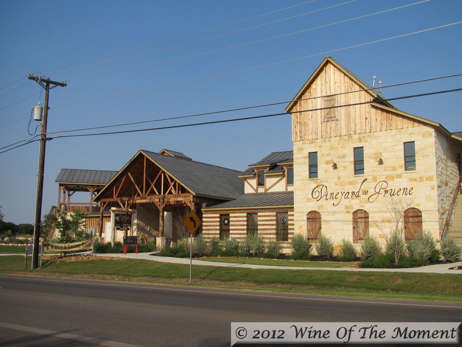 Wine Of The Moment Vineyard at Gruene New Braunfels, Texas