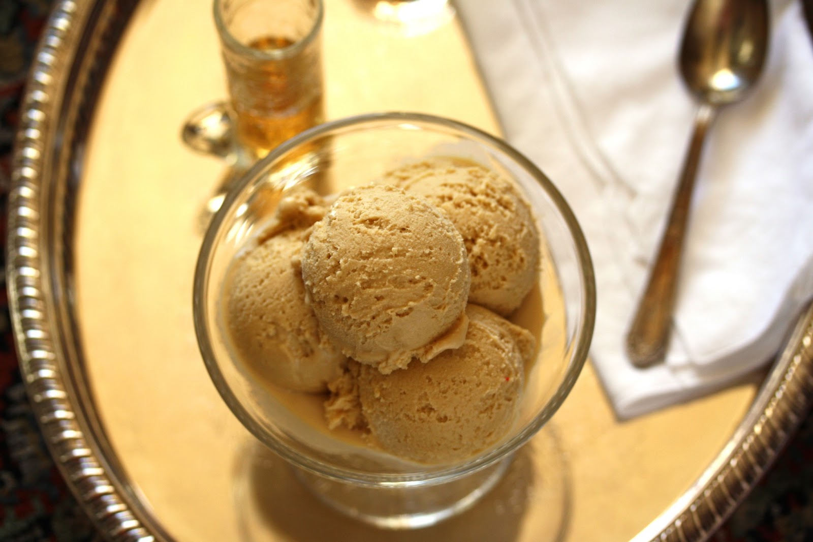 Brown Sugar Bourbon Ice Cream Saving Room for Dessert